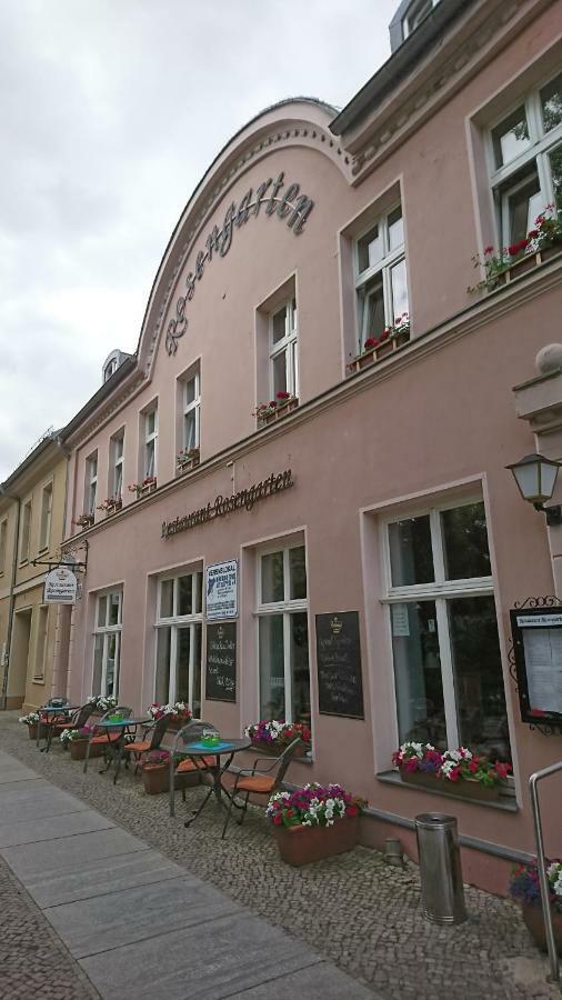 Restaurant Rosengarten Neuruppin Exterior foto